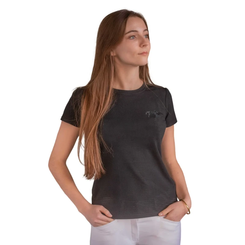 Image of Penelope Womens T-Shirt Penelope Techflo Noir Female S