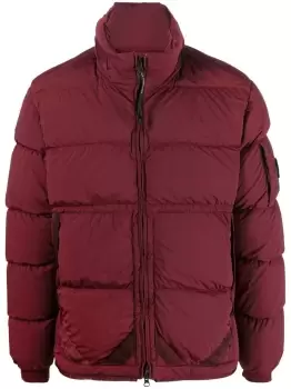Image of C.P. COMPANY Eco-Chrome Down Jacket Red