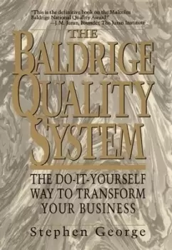 Image of The Baldrige quality system by Stephen George