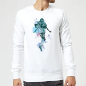 image of Aquaman Mera True Princess Sweatshirt - White