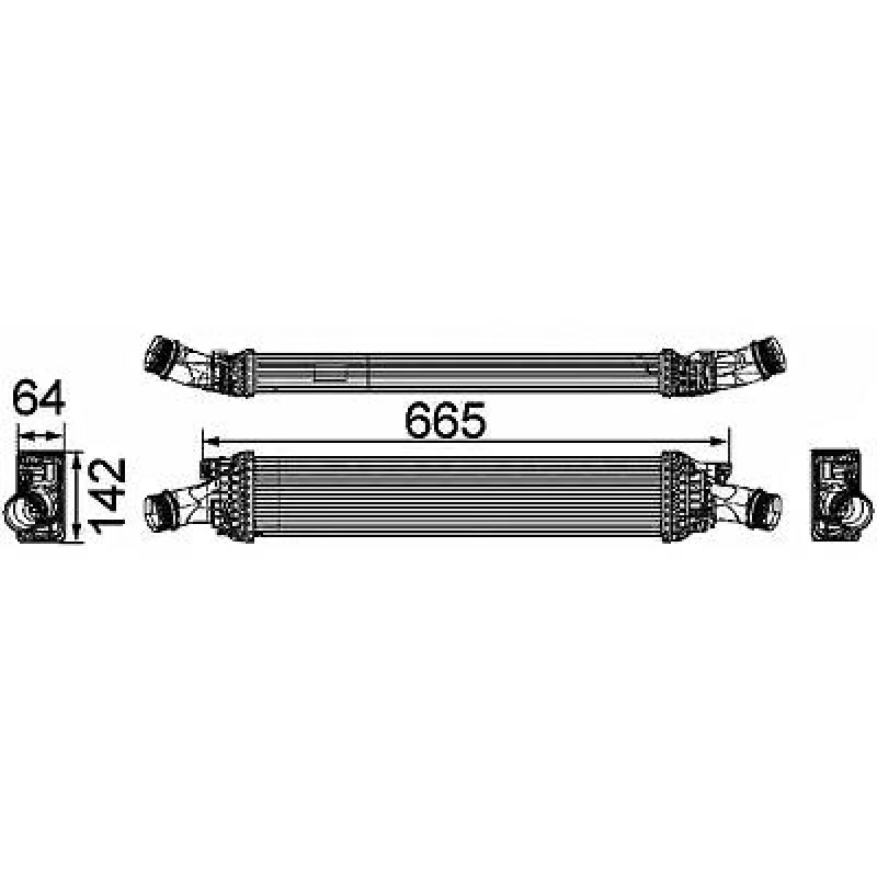 Image of Intercooler DIEDERICHS DCA1061