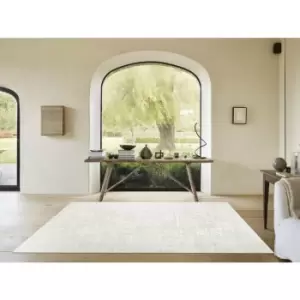 Image of Mastercraft - Geo 041 0003 6161 Cream 160cm x 230cm Rectangle - Ivory and Cream