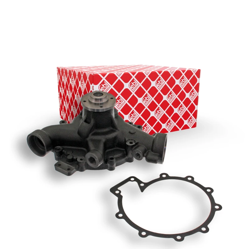 Image of FEBI BILSTEIN 35577 Water pump Grey Cast Iron, with gasket/seal Grey Cast Iron Water Pump (1260)