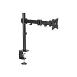 image of StarTech ARMPIVOTB 27" Clamp Black Flat Panel Desk Mount