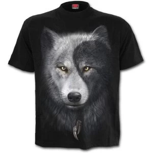 image of Wolf Chi Mens Large T-Shirt - Black