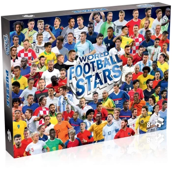 image of 1000 Piece Jigsaw Puzzle - World Football Stars Edition