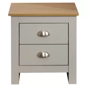 Image of Lancaster Bedside Table Grey
