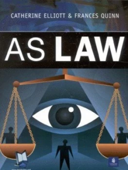 Image of As Law by Catherine Elliott Book