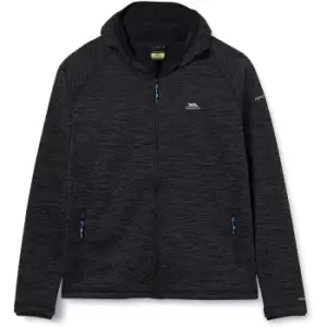 Image of Trespass Mens Northwood Fleece Jacket (L) (Black Marl)