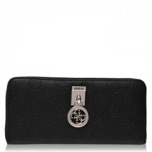 image of Guess Ninnette Purse - BLACK BLA