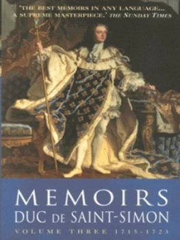 Image of Memoirs by Louis De Rouvroy Saint-Simon and Lucy Norton Book