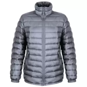 Image of Result Ladies/Womens Ice Bird Padded Jacket (Water Repellent & Windproof) (L) (Frost Grey)