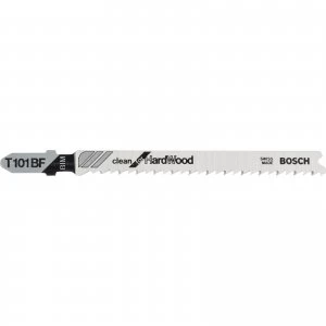 Image of Bosch T101 BF Hard Wood Cutting Jigsaw Blades Pack of 5