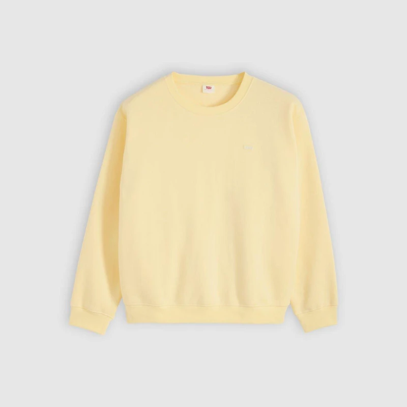 Image of Levis Levis Boxy Crew Neck H126 Womens Pin French Vanilla female 8 (XS)