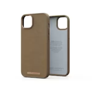 Image of Njord byELEMENTS Suede Comfort+ Case for Apple iPhone 14 Plus Camel