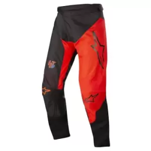 Image of Alpinestars Racer Supermatic Pants Black Bright Red 34