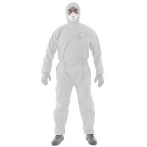 image of Microgard 1500 Plus Overall White M Ref ANWH15111M Up to 3 Day