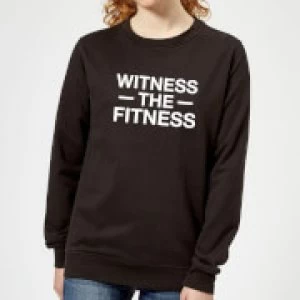 image of Witness the Fitness Womens Sweatshirt - Black - 3XL - Black