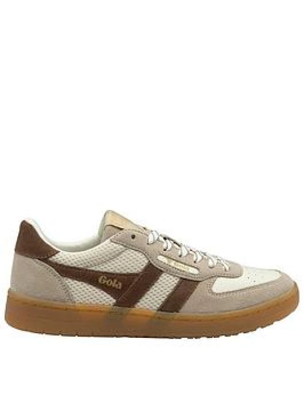 Image of Gola Womens suede Trainers Gola Hawk '83 Blanc Female 41