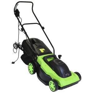 image of Charles Bentley GLLM1800 50L 38cm 1800W Corded Electric Wheeled Lawnmower