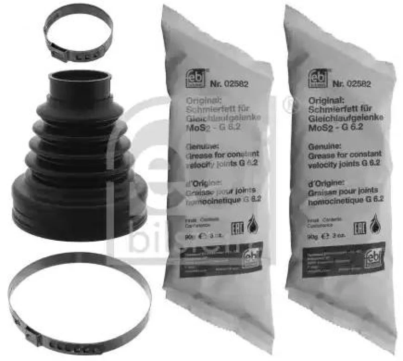 Image of FEBI BILSTEIN 100347 CV Boot Bellow,drive shaft (194)