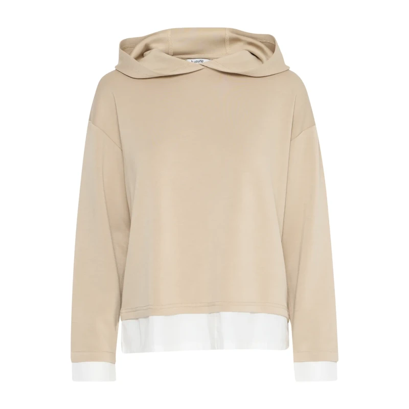 Image of b.Young Womens hooded sweatshirt b.young Tullas Mix Beige Female M