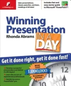Image of Winning presentation in a day by Rhonda M. Abrams