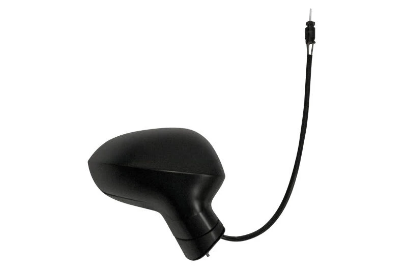 Image of PRASCO ST0357103 Wing mirror Right, black, untinted Outside Mirror (50)