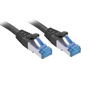 Image of Lindy 47411 networking cable Black 0.5 m Cat6 S/FTP (S-STP)