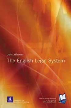 Image of The English Legal System by John Wheeler Book