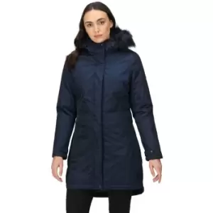 image of Regatta Womens Lyanna Waterproof Breathable Parka Coat 10 - Bust 34' (86cm)