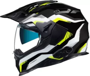 Image of Nexx X.Wed 2 Columbus Helmet, black-white-yellow Size M black-white-yellow, Size M