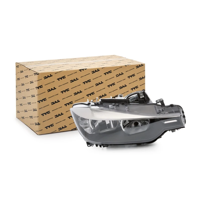 Image of TYC 20-12973-05-2 Headlights PW24W, with electric motor, Right Headlight (259)