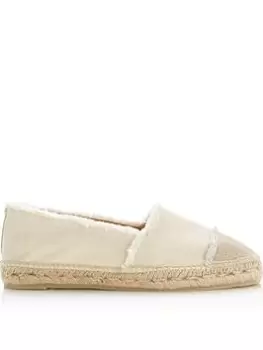 image of Castaner Fringed Espadrilles - Cream