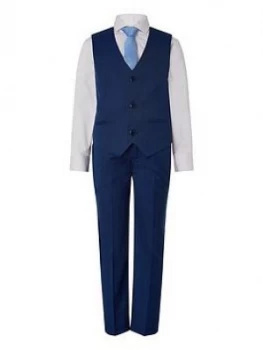 Image of Boys, Monsoon Jake Bright Blue 4Pc Wct Set, Blue, Size Age: 10 Years