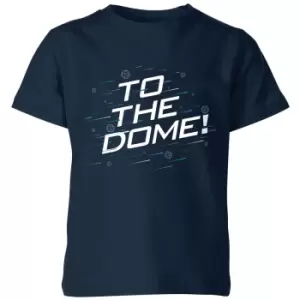 image of Crystal Maze To The Dome! Kids T-Shirt - Navy - 5-6 Years - Navy