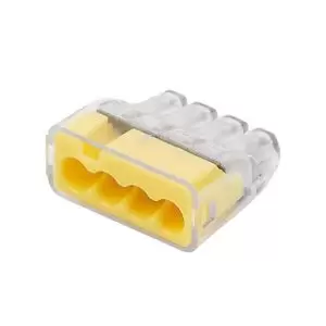 Image of Ideal 30-1034 4 Port Push In Connectors 100/pack