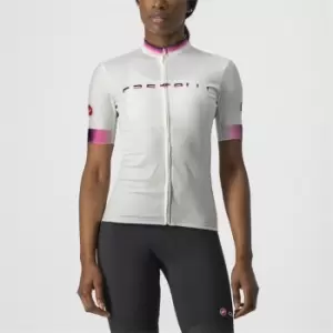 Image of Castelli Gradient Womens Jersey - White