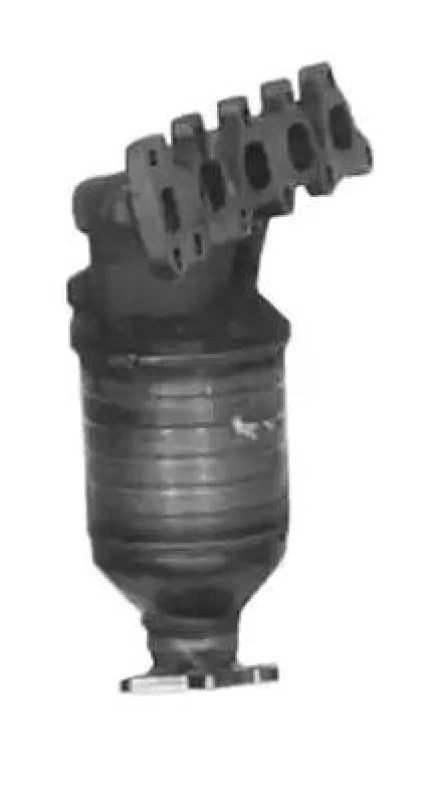 Image of VEGAZ OK-828 Catalytic Converter with fastening/mounting material Catalyst Converter (429)