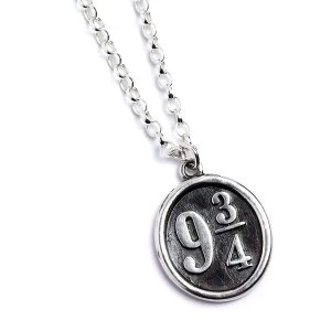 Image of Sterling Silver Platform 9 3/4 Charm Necklace