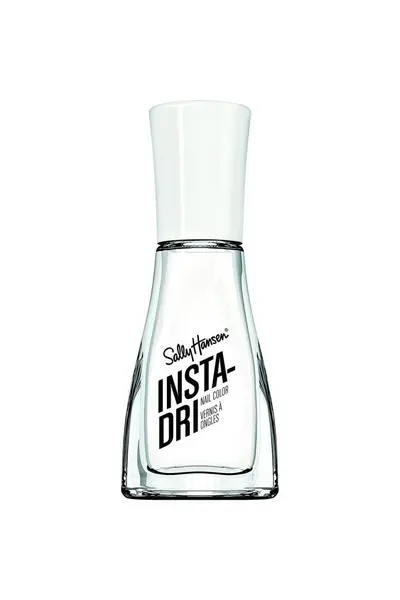 image of Sally Hansen Insta-Dri Nail Polish White On Time