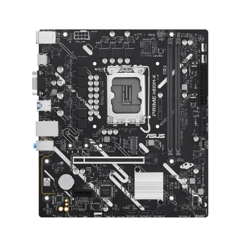 Image of Asus ASUS PRIME H810M-K Intel H810 LGA 1851 (Socket V1) micro ATX 90MB1N10-M0EAY0
