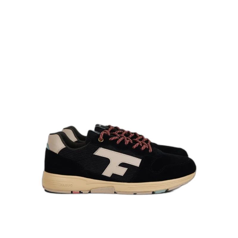 Image of Faguo Suede Trainers Faguo Olive Noir Male 42