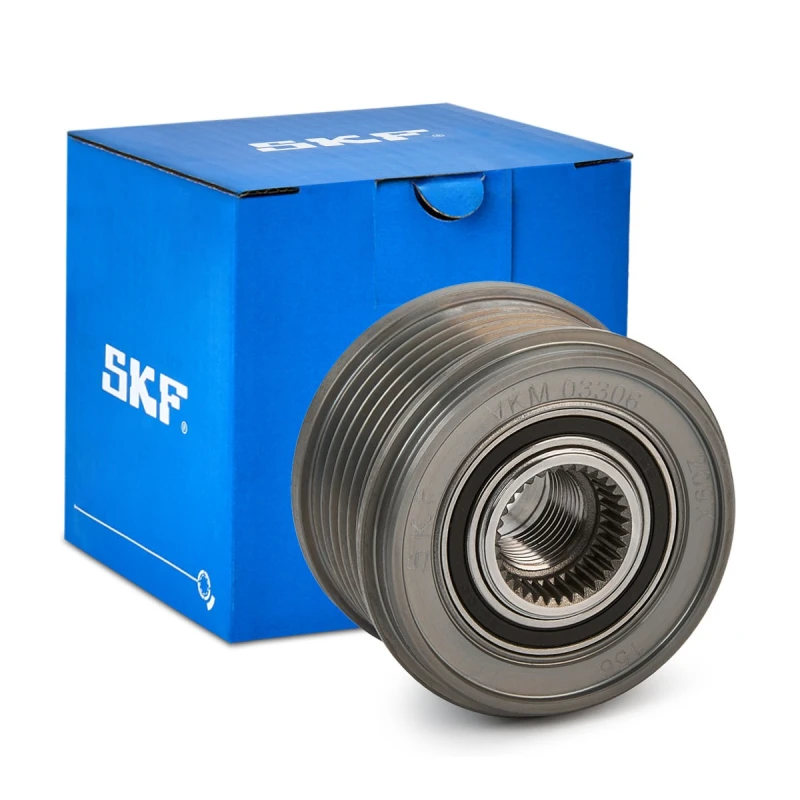 Image of SKF VKM 03306 Freewheel Clutch Requires special tools for mounting, Width: 6mm Freewheel Clutch,alternator (1390)