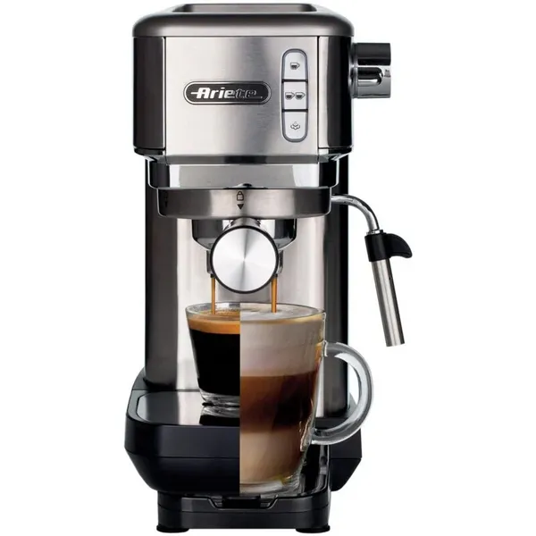 image of Ariete Metal Slim AR1380 Espresso Coffee Maker