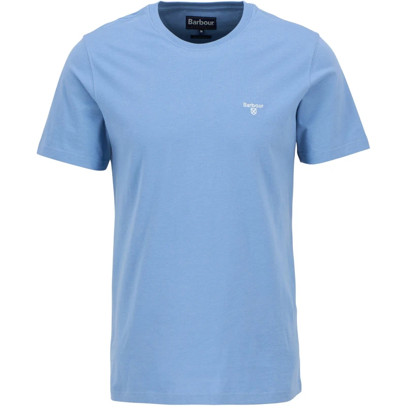 Image of Barbour Mens Essentials Sports T-Shirt Blue BL33 male XL