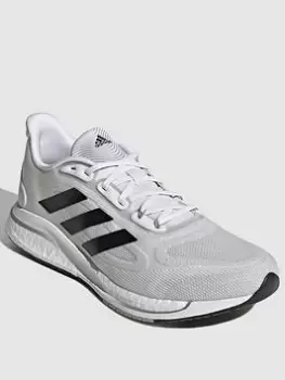 Image of adidas Supernova + M Running Shoes - White/Black, Size 11, Men