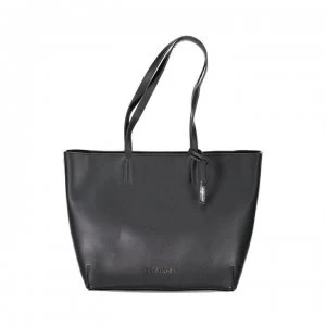 image of Calvin Klein Stitch Shopper Bag Womens - Black