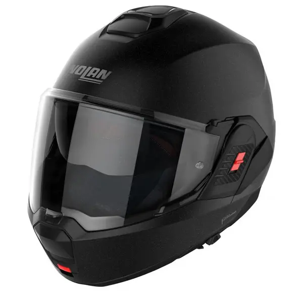 Image of Nolan N120-1 Special N-COM 009 Black Graphite Modular Helmet Size 2XL