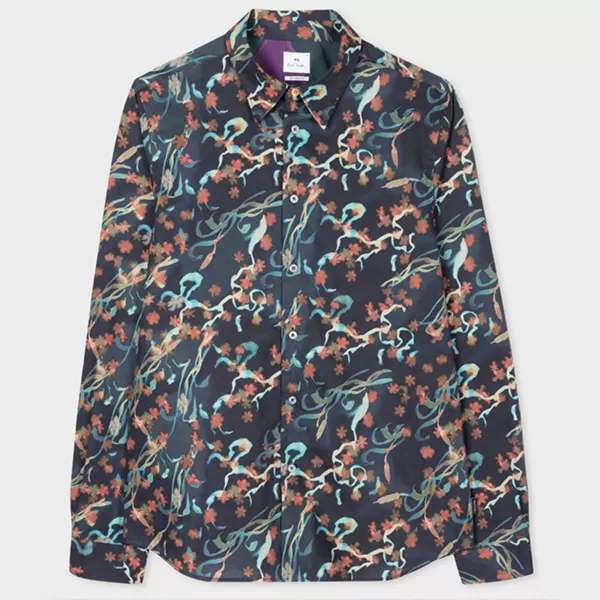 Image of Ps Paul Smith Mens Ls Tailored Fit Shirt